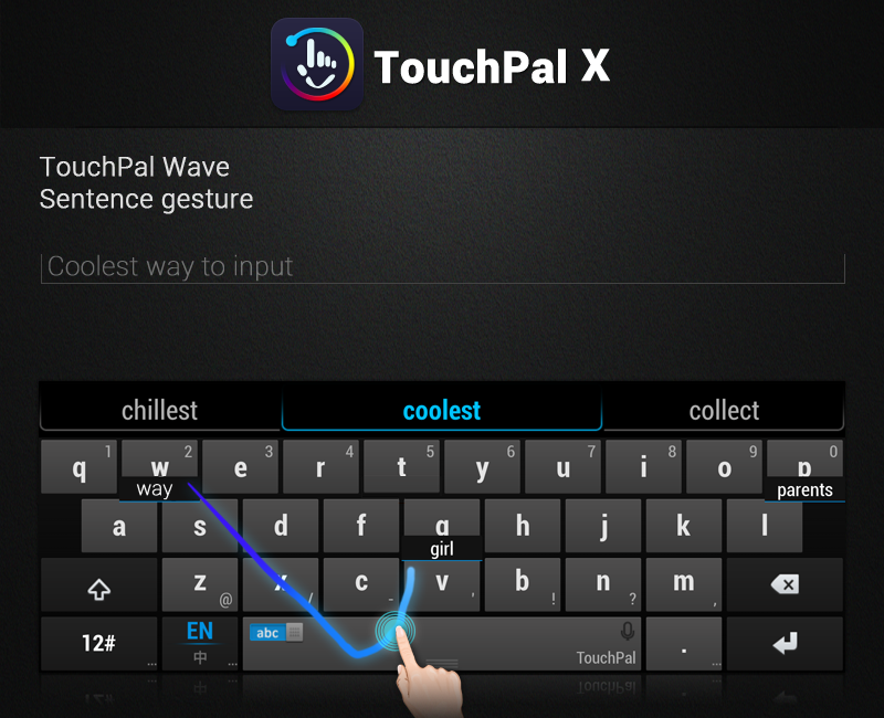 TouchPal X para Android